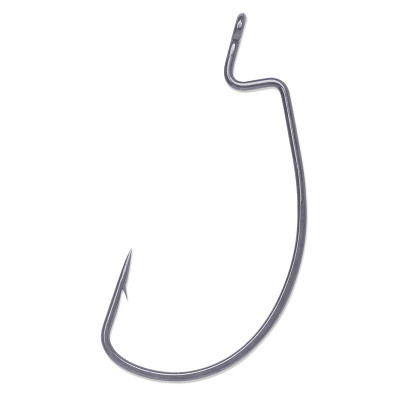 Гачки офсетні VMC Wide Gap Black Nickel 5/0 size 5pcs (7316 BN05/0E4)