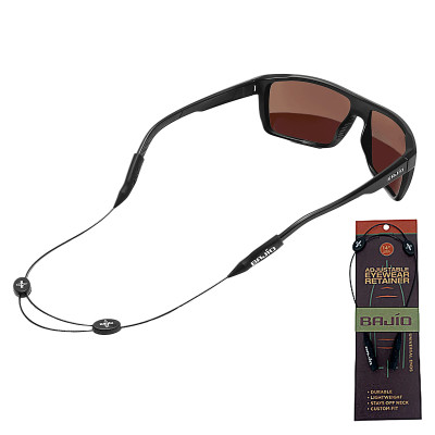 Тримач для окулярів Bajio Sunglasses Keeper Zip - Black Gloss (KEEPZIP-BG)