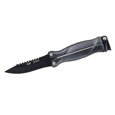 Ніж рибальський Daiwa 26 Fish Knife 2 +F Black з філейним лезом (07752853)
