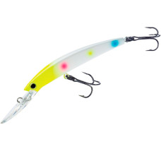 Воблер Yo-Zuri Crystal Minnow Deep Diver Walleye F 130mm 24g #WB (R1301-WB)