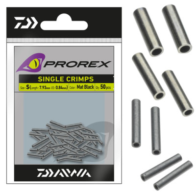 Обтискні трубочки Daiwa Prorex Single Crimps XL 1.80mm 50pcs (15408-204)