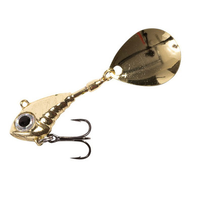 Тейл-спіннер Fladen Conrad Vibra Tail 7g #Gold/Gold (16-0807-02)