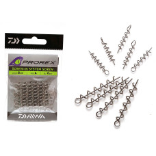 Штопор для силікону Daiwa Prorex Screw-In Screw L 50mm 8pcs (15411-005)