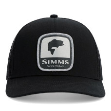 Кепка Simms Double Haul Icon Trucker Bass Black (14032-1207-00)