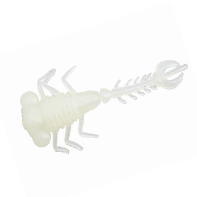 Плаваючий силікон ZMAN Larvaz 1.75" 8pc #Glow (MLA-231PK8)