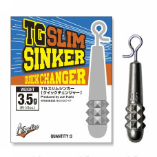 Грузило швидкознімне вольфрамове Varivas TG Slim Sinker QC 3.5g (VA 70303 )