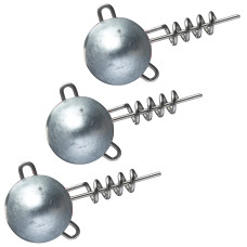 Вантаж штопор Daiwa Prorex Round Screw-in Jig Head Lead Free 7g 3pcs (15417-107)