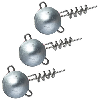 Вантаж штопор Daiwa Prorex Round Screw-in Jig Head Lead Free 7g 3pcs (15417-107)