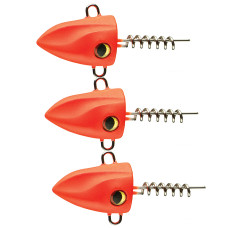 Вантаж штопор Daiwa Prorex Screw-In Pelagic Head 30g 3pcs #Matt Orange (209445)