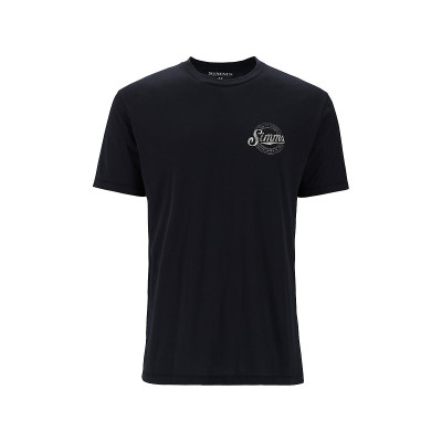 Футболка Simms Circle Lockup T-Shirt Black M (14273-001-30)