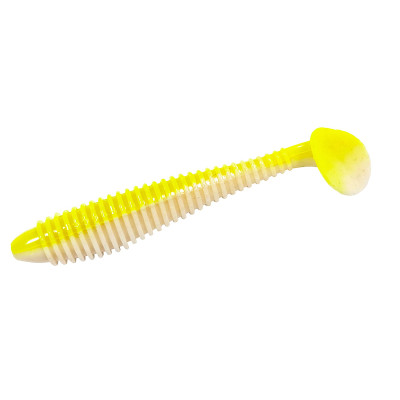 Силікон Big Bite Baits Scentsation Pro Swimmer 3.8" 6pc #Chart/White Lam (2317333)