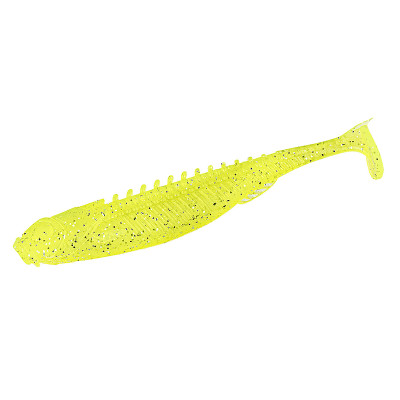 Силікон Northland Fishing Tackle Eye-Candy Paddle Shad 3.5" 5pc #Silver Chartreuse (2317676)