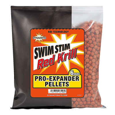 Пелетс Dynamite Baits Swim Stim Pro-Expander Pellets Red Krill 4mm 300g (DY636)