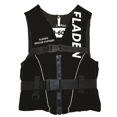 Рятувальний жилет Fladen Buoyancy Aid Classic II Black XL 90kg+ (22-721-XL)