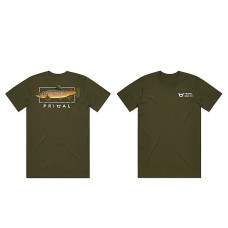 Футболка Primal Artist Tee Brown Trout Olive M (PRH-PAT-BTO-M)