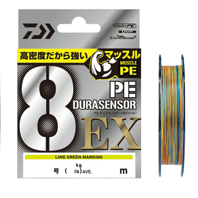 Шнур Daiwa UVF PE DuraSensor 8EX+SI3 5C 6-300 300m #6 (07320080)