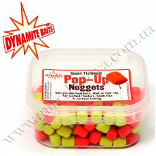 Нагетс Dynamite Baits Pop-Ups Super Fishmeal Nuggets Yellow/Red 8mm (DY358)