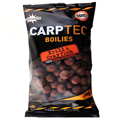 Бойли Dynamite Baits Krill & Crayfish Carp-Tec 20mm 900g (DY1161)