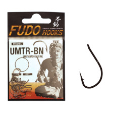 Гачки Fudo Umi Tanago W/Ring Black 11 (15 шт.) (FHBN310111)