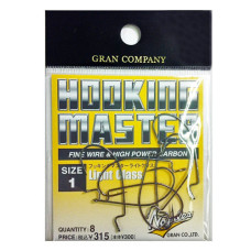 Гачок офсетний Varivas Nogales Hooking Master, Light, #1/0 (ы119769)