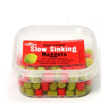Нагетс Dynamite Baits Pop-Ups super fismeal slow sinking nuggets yellow/red (DY356)