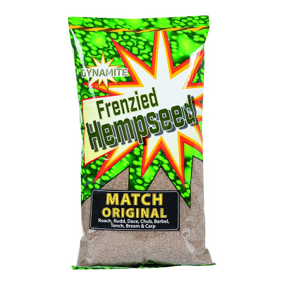 Прикормка Dynamite Frenzied Hemp Match Fine 1kg (DY450)