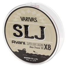 Шнур Varivas SLJ MAX Power PE X8 Multicolor 200m 7.5kg 0.148mm #0.8 (VA 13267)