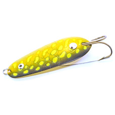 Блешня Kuusamo Rasanen 70mm 10g незачіп #Ye/G/GR-B UV (40210561)