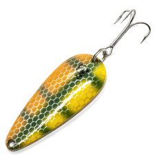 Блешня Dardevle Rokt Imp 55mm 21g #Orange/Green Perch Scale (1236)