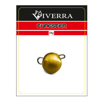 Розбірна вольфрамова чебурашка Viverra 28g Gold (1шт) (28TCBS-G)