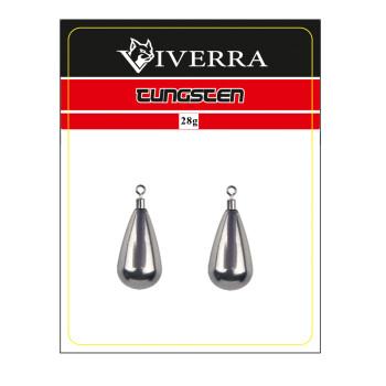 Груз джиг риг вольфрам Viverra 28g Natural (2шт) (1TTDR)