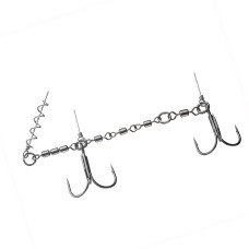 Стінгер Daiwa Prorex Screw-In Swivel Assist Stinger L 20-30cm 31.7kg #3/0, #2/0 1pc (15419-630)