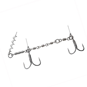 Стінгер Daiwa Prorex Screw-In Swivel Assist Stinger L 20-30cm 31.7kg #3/0, #2/0 1pc (15419-630)