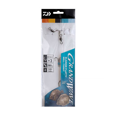 Морський монтаж Daiwa GW Elsinor Flatty Brill-Turbot 2,6,6 (220629)