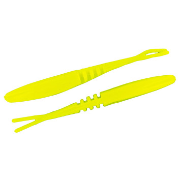Силікон Big Bite Baits Jointed Jerk Minnow 7" 5pc #Opaque Chartreuse (2317412)