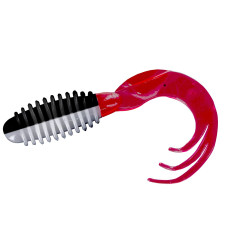 Силікон Big Bite Baits Ring Triple Tip Grub 2" 10pc #Checker (2317455)
