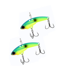 Цикада SteelShad Mini 44mm 7g 2pc #Chartreuse Blue (2317783)
