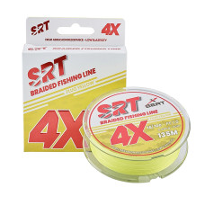Шнур Sert SRT 4Х Fluo Yellow 135m 5.45kg #0.1 (SEVAM0120010135M)