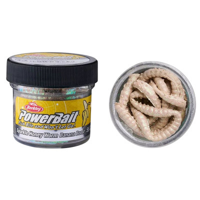 Cилікон Berkley PowerBait Power Honey Worm 25mm 60g #Natural/Scales (1596313)