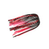Силіконова юбка ZMAN EZ Skirt 3pc #Black Red Chrome/Red Tips (ZM-EZ-JS031PK3)