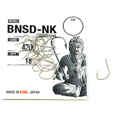 Крючки Fudo Banno Sode Nickel 18 (20 шт.) (FH NK 4200 18)