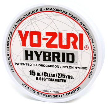 Жилка Yo-Zuri HYBRID 275YD 15Lbs 252m (0.405mm) (R518-CL)