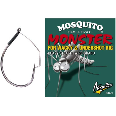Крючок незацепляйка VARIVAS Nogales Mosquito Monster #4/0 (РБ-108032)