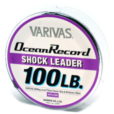 Моношоклідер Varivas Ocean Record Shock Leader 0.81mm 100lb 45.36kg 50m (21268)
