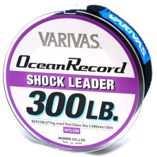 Моношоклідер Varivas Ocean Record Shock Leader 50m 136.1kg 1.48mm (21275)