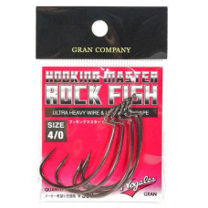 Гачок офсетний Varivas Nogales Hooking Master, Rock Fish, #4/0 (ы119736)