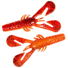 Плаваючий силікон ZMAN Turbo Crawz 4" 6pc #Fire Craw (TCRAW4-370PK6)