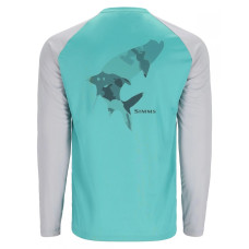 Реглан Simms Tech Tee Artist Series Tarpon/Sea Breeze/Sterling M (13533-2045-30)