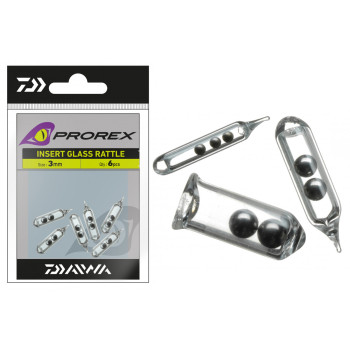 Шумова капсула Daiwa Prorex Insert Glass Rattle 3mm 6pcs (15411-203)