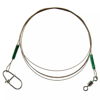 Повідець сталевий Cormoran 1x19 Wire leader 30cm 6kg 2pcs (75-34060)
